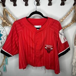 Vintage Pro Player NBA Chicago Bulls Cropped Jersey